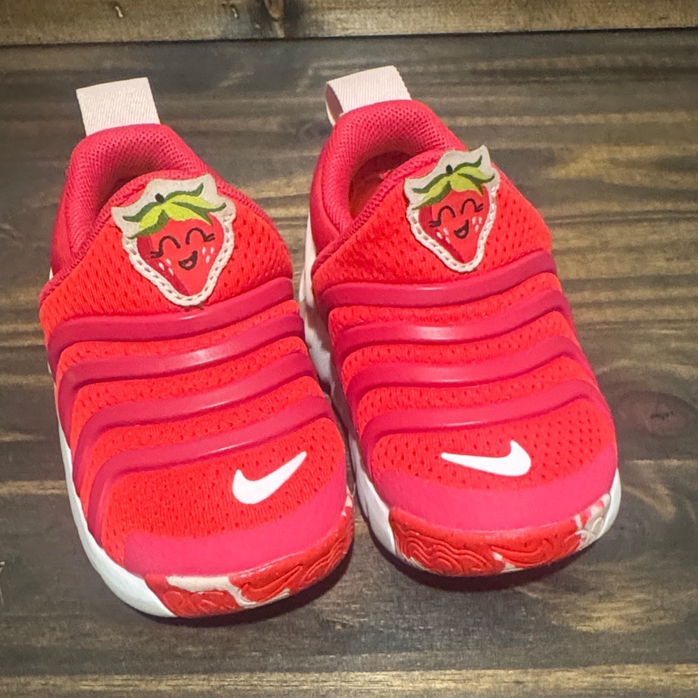 Nike Kids Red Strawberry Sneakers